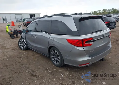 2021 Honda Odyssey Ex-L from USA, damaged, VIN 5FNRL6H75MB042545